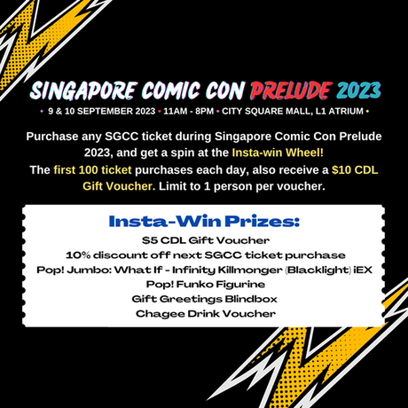 Check Out What's Upcoming At Singapore Comic Con Prelude 2023 Check Out What's Upcoming At Singapore Comic Con Prelude 2023