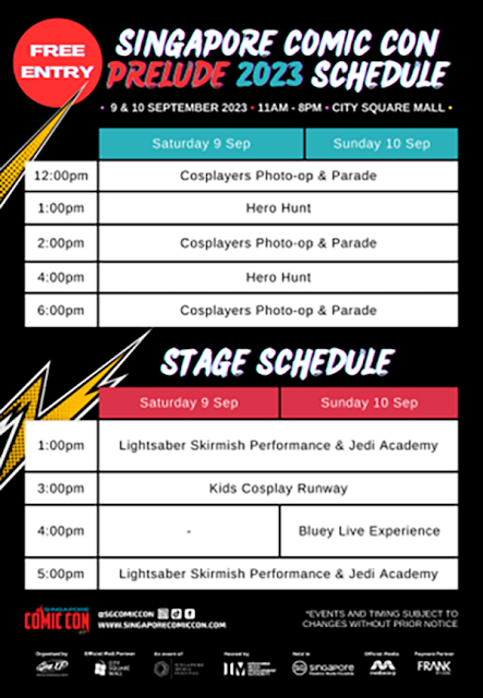Check Out What's Upcoming At Singapore Comic Con Prelude 2023 Check Out What's Upcoming At Singapore Comic Con Prelude 2023