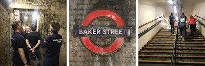 Baker Street station Hidden London tour into the non-public areas