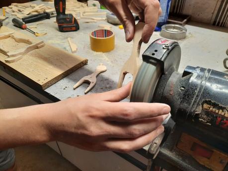 Making a lucet from design to wood: Medieval and modern projects Making new lucets for our first workshop with our own design