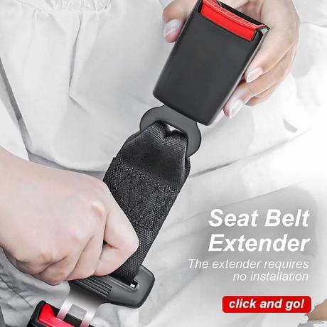 10.2-inch Universal Seat Belt Extender - 2 Pack