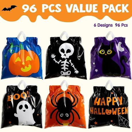 Trick or Treat Bags / Goodie Bags / Party Favors - 96 Pcs