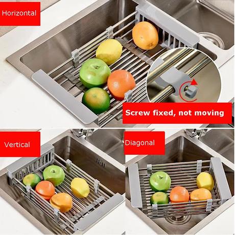 Expandable Over The Sink Organizer
