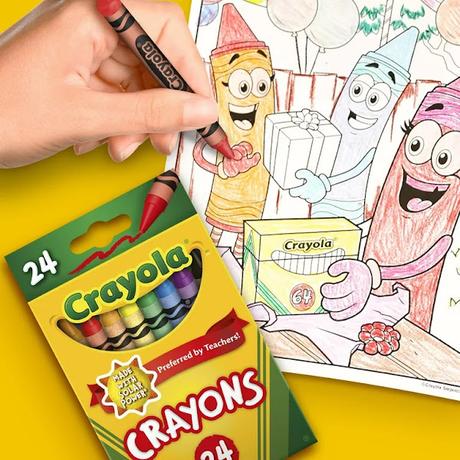 Crayola Classic Crayons, Assorted Colors, Back to School