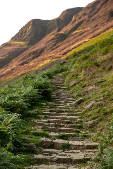 Climbing-steps-near-the-grey-mares-tail-in-scotland