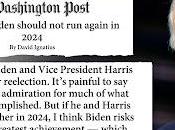 Washington Post Columnist David Ignatius Says Biden Should Again 2024, Mainly Because Sagging Poll Numbers Concerns About President's