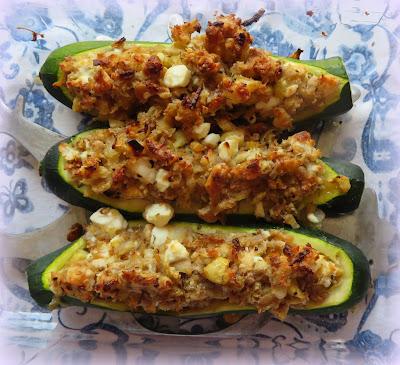 stuffed zucchini