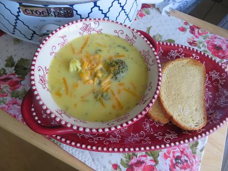 Crock Pot Broccoli Soup