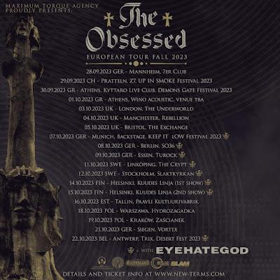 Doom metal godfathers THE OBSESSED to release fifth studio album 