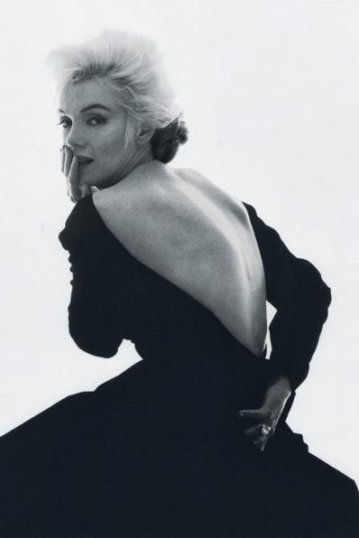 Long Black Dior with Marilyn