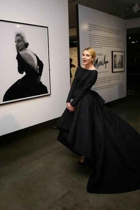 Long Black Dior with Marilyn