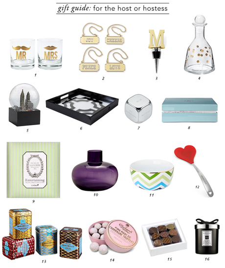 Gift Guide : For The Host or Hostess