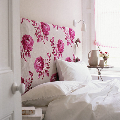 Floral Fabric Headboards
