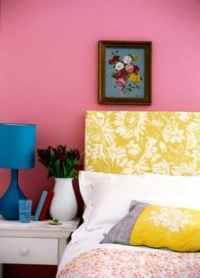 Floral Fabric Headboards