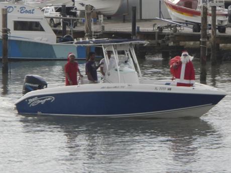 Even Santa wants to be in the Caribbean for a Trini Christmas