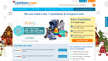 Cashkaro.com | A website Review