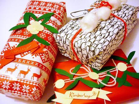 A Handmade Christmas: GIFT WRAP