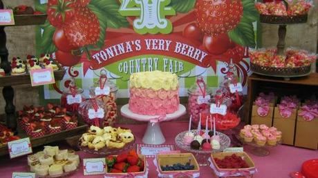 A Berrylicious Birthday party by Sweet Treat Creations