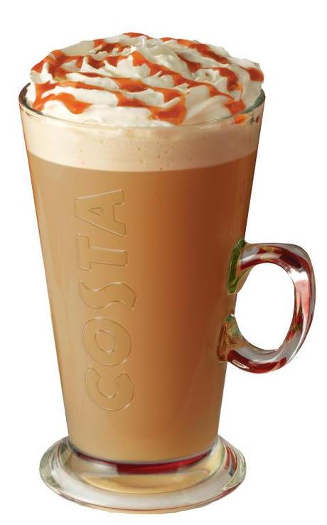 Costa's Salted Caramel and Cream Latte Review - Paperblog