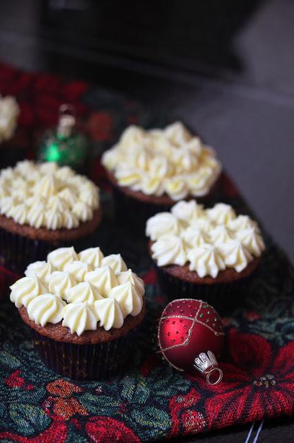 Scrumptious Vegan Gingerbread Cupcakes with Lemon Butter Cream Frosting