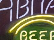 Painting Abita Beer Sign, Buffa's, Orleans