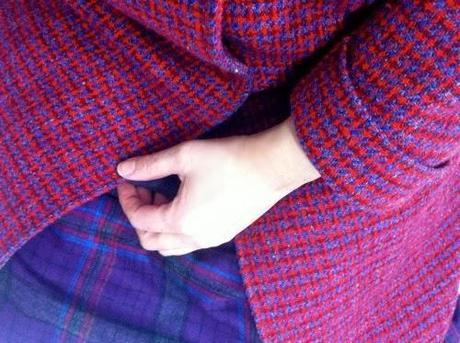 Outfit Post: Purple Plaid Pendleton
