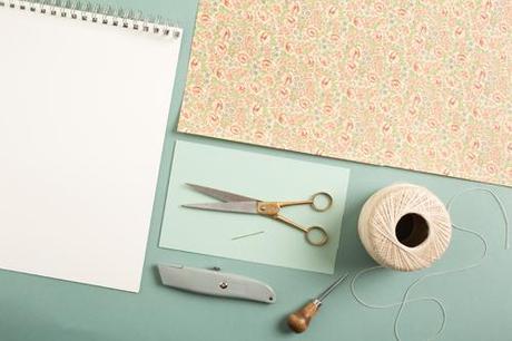 Make a handmade book from a sketchpad