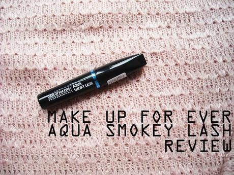 Make Up For Ever Aqua Smokey Lash Review