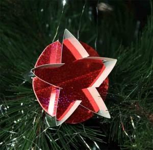 Slotted Christmas Bauble