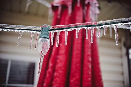 It's IceMageddon Outside! {Wait, where are this kids shoes!?}