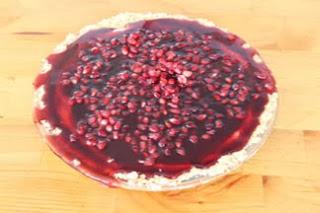 No-Bake Pomegranate Cheesecake Recipe - Delicious & Festive!!!