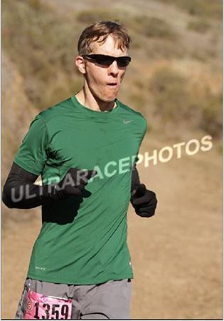 Mike Sohaskey on Rodeo Valley Trail (mile 23) during 2013 The North Face Endurance Championship Challenge marathon