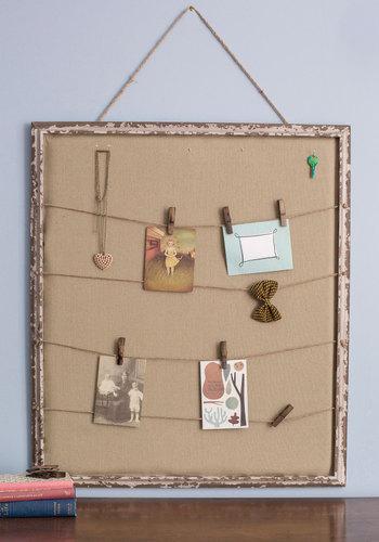 At a Memento's Notice Keepsake Board