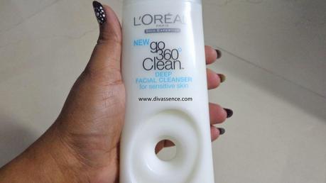 L’Oreal Paris Skin Expertise Go 360 Deep Facial Clean Cleanser: Review/Swatch