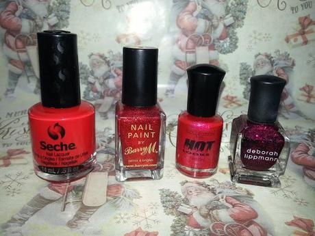 My Fave Festive Four: Nail Polishes