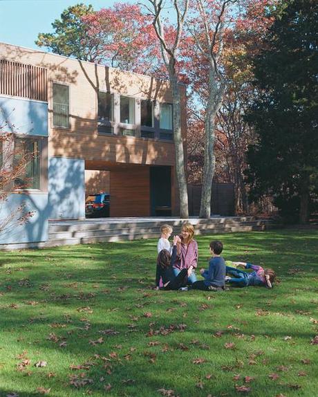 Prefab beach house in East Hampton,  New York
