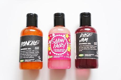 lush christmas shower gel