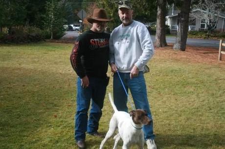 Renown shooter Alan Frazier, right, pictured with his friend Charles Bigalow on Nov. 21, 2012.