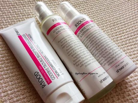 ♥ First Look : SheerSkin Cleanser, Fluid and Mist from R100D Goodbye Trouble Line ♥
