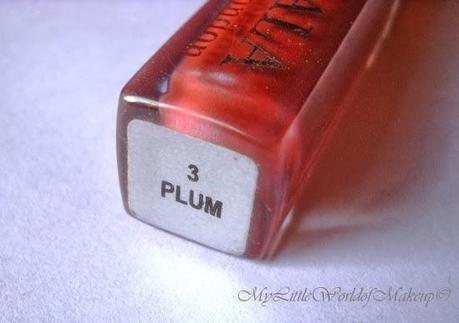 Gala of London lip gloss in PLUM