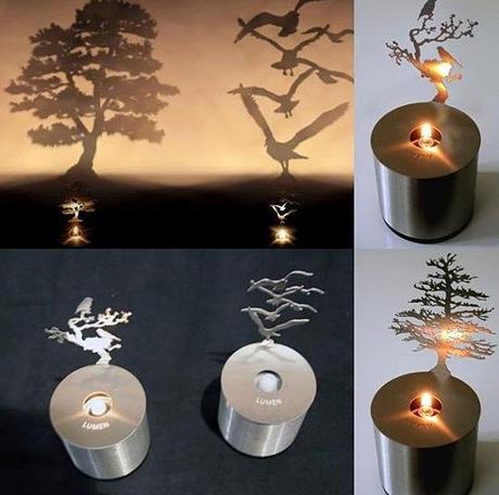 Lumen Oil Candle Shadow Projectors