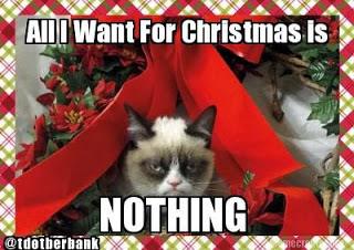 All I Want For Christmas Is.... To Want Something