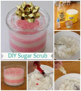 Sugar Body Scrub Tutorial - Last Minute DIY Gift - Using Common Household Ingredients!