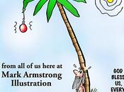 Illustrator Decorates Tree, Wishes Everyone Merry Christmas!