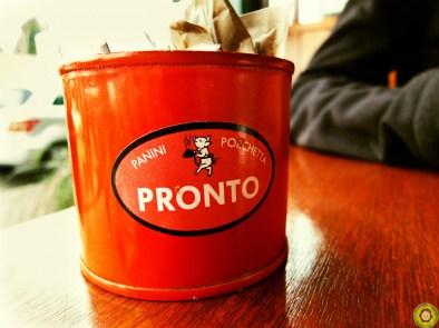 Pronto Caffe: Poor-chetta & Chicken Sandwiches