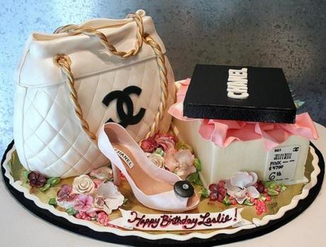fashion girl cake