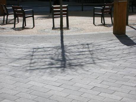 Devonshire Square Landscape, London - Tree Shadow