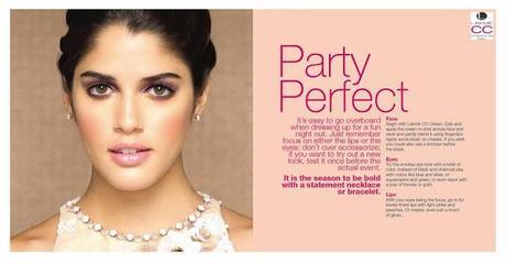 Party Perfect Look With Lakme CC Cream
