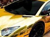 Your Lambo’s Blue? Check This Gold Plated Lamborghini