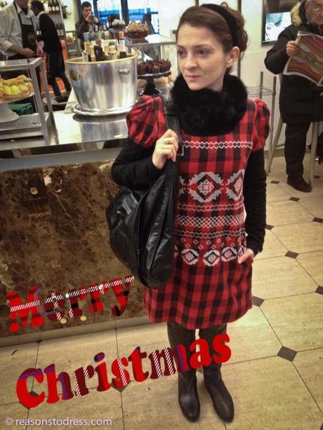 reasonstodress.com Merry Christmas Tartan Plaid Buffalo Plaid